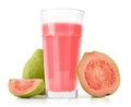 Glass of Guava Smoothie