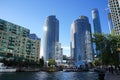 Glass highrises on Toronto waterfront