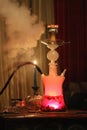 Glass hookah.