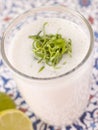 Glass of Horchata Royalty Free Stock Photo