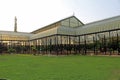 Glass house or Crystal Palace in Lal Bagh Botanical Garden Royalty Free Stock Photo