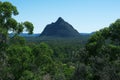 Glass House Mountains National park in Australia. Royalty Free Stock Photo