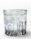 Glass of Ice cold water Royalty Free Stock Photo