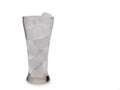 Glass with ice cubes. clipping path Royalty Free Stock Photo