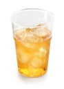 Glass of iced drink Royalty Free Stock Photo