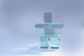 Glass Inuksuk Royalty Free Stock Photo