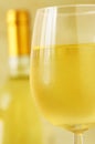 Glass of italian white wine Royalty Free Stock Photo