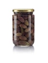 Glass Jar of Pickled Kalamata