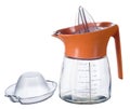 Glass Juicer for citrus with cap