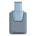 Glass juicer icon cartoon vector. Organic drink maker