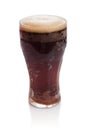 Glass of kvass with froth Royalty Free Stock Photo