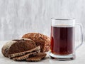 Glass of kvass Royalty Free Stock Photo