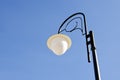 Glass lamp metal decorative pole park lighting