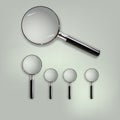 Glass Magnifying Lens Royalty Free Stock Photo