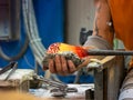 Glass making in Murano, Italy Royalty Free Stock Photo