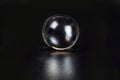 Glass marble ball Royalty Free Stock Photo