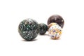 Glass marble balls Royalty Free Stock Photo