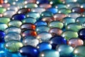 Glass marbles Royalty Free Stock Photo