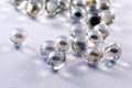 Glass marbles balls Royalty Free Stock Photo