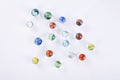 Glass marbles Royalty Free Stock Photo