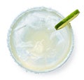 Glass of Margarita cocktail Royalty Free Stock Photo