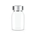 Glass medical vial