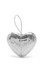 Glass Mirror Heart Ornament