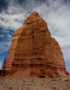 Temple of the Moon, Temple of the Sun and Glass Mountain, Capitol Reef National Park, Utah Royalty Free Stock Photo