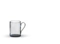 glass mug on a white background