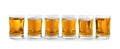 Glass mugs of beer Royalty Free Stock Photo