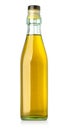 Glass olive oil bottle