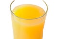 Glass of orange juice Royalty Free Stock Photo