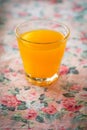 Glass of orange juice Royalty Free Stock Photo