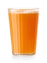 glass of orange multifruit juice