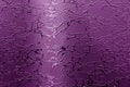 Glass with pattern in purple tone Royalty Free Stock Photo