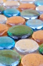 Glass pebbles Royalty Free Stock Photo