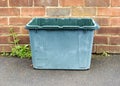 Glass recycling bin Royalty Free Stock Photo