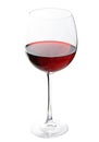 Glass of red wine Royalty Free Stock Photo