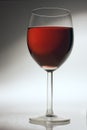 Glass of red wine Royalty Free Stock Photo