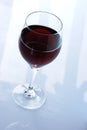 Glass of redwine Royalty Free Stock Photo