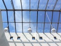 Glass roof Royalty Free Stock Photo