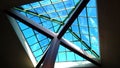Glass roof building Royalty Free Stock Photo