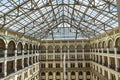 Glass Roof Old Post Office Building Interior Washington DC Royalty Free Stock Photo