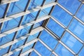 Glass roof shopping center Royalty Free Stock Photo