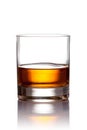 Glass of scotch whiskey