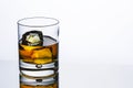 Glass of scottish whiskey