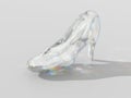Glass shoes image Royalty Free Stock Photo
