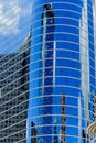 Glass skyscraper Royalty Free Stock Photo