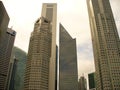 Glass skyscrapers of Singapore, skyscrapers on the street