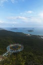 Glass skywalk at yalong bay, sanya